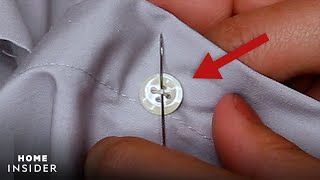 How To Sew A Button