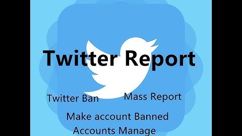 Auto Twitter Report Bot Mass Report To Make Account Banned/ Blocked