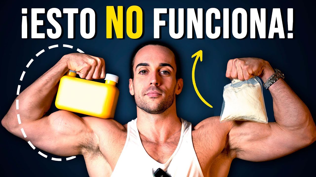 TOP 5 PEORES suplementos para Ganar Masa Muscular