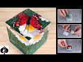 Artificial Butterfly on a Daisy in Grass Epoxy Resin Cube Paperweight Tutorial