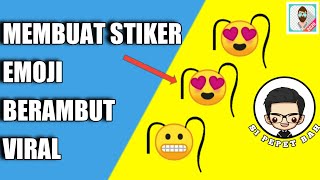 Cara Membuat Stiker Emoji Berambut - Sticker Maker screenshot 1