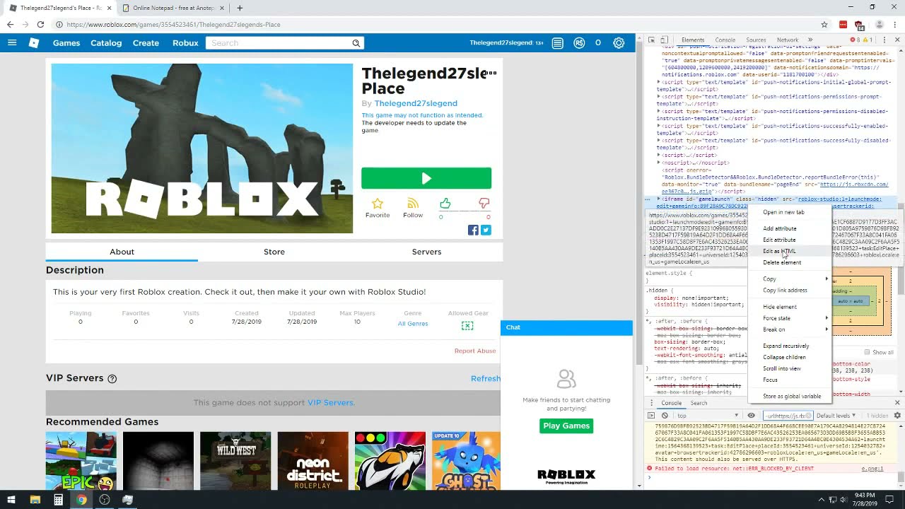 Got Scammed By A Moron Pretending To Be A Roblox Dev Name Fancy Twisted2 Roblox Forum - how to join someone in team create roblox