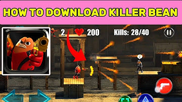 How to download killer bean game with  iPhone mobile device