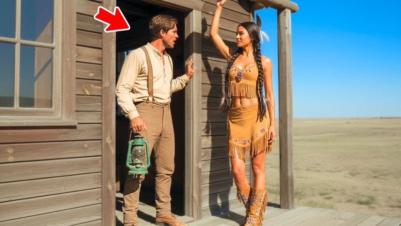 Es ist kein Irrtum ich gehöre dir sagte die Apache Frau zu dem Rancher der auf seine Braut wartet da