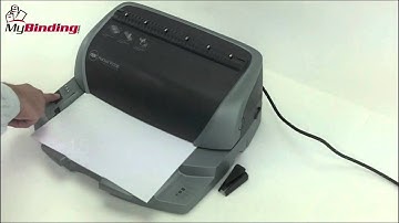 GBC P210e Electric ProClick Binding Machine Review - 7708180