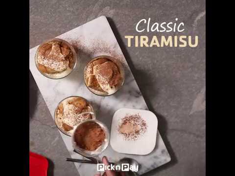 pick n pay recipes Classic Tiramisu