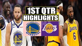 Los Angeles Lakers vs Golden State Warriors 1ST QTR HIGHLIGHTS | March 16 | 2024 NBA Season