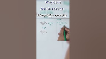 👆👆Simplification shortcut||Simplification easy method#Shorts#Magical math tricks
