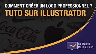 Comment créer un logo sur Illustrator ? -Tuto Adobe Illustrator