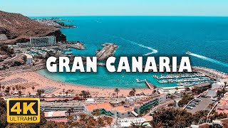 Gran Canaria, Canary Islands, Spain 🇪🇸 | 4K Drone Footage