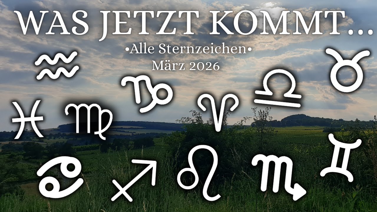 Tarot für alle Sternzeichen✨ | Deine zentrale Botschaft | Orakel, Kartenlegung März 2026