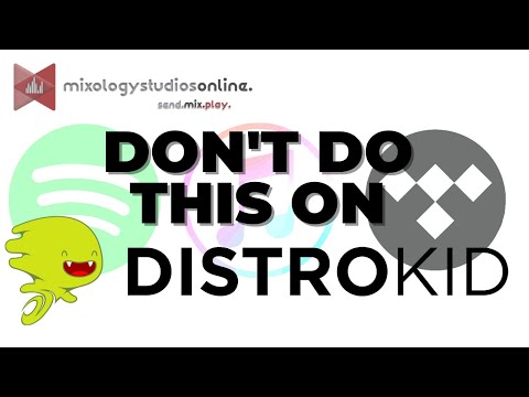 DON'T DO THIS ON DISTROKID