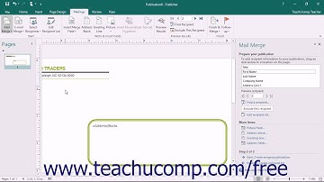 Publisher 2016 Tutorial Detaching the Data Source Microsoft Training