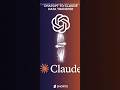 Goodbye ChatGPT! Move to Claude Now! 🏃‍♂️💨#ai #claude #chatgpt #aishorts #views #viral #video