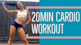 20 Min Cardio &amp; Strength home workout!