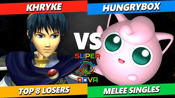Supernova 2025 TOP 8 - Khryke (Marth) Vs. Hungrybox (Jigglypuff) Smash Melee Tournament