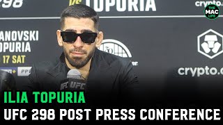 Ilia Topuria Talks Alexander Volkanovski Ko Win: 