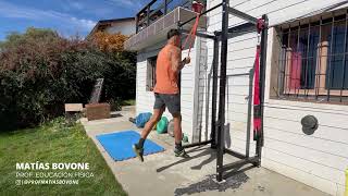 Band Assisted Alternating Split Pogo Jumps