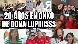 EVENTO X 20 años de lupis de trabajo, le dan una moneda 🤗