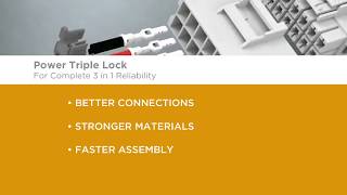 TE Connectivity Power Triple Lock - Improving Connector Designs