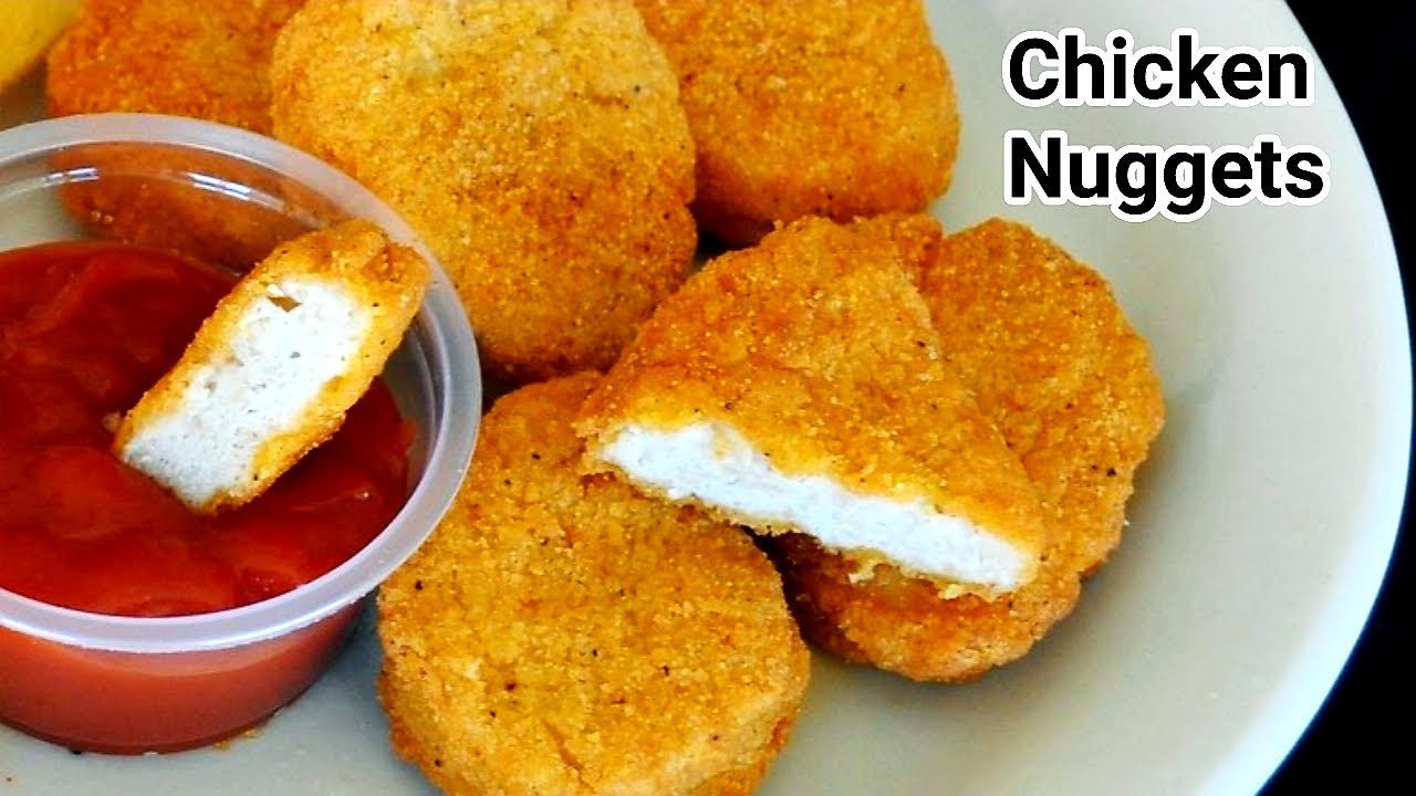 இனி வீட்டிலேயே செய்யலாம் சிக்கன் நகெட்ஸ்/chicken nuggets recipe in