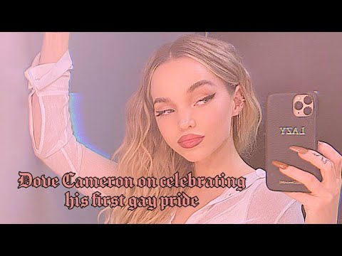 Dove Cameron on celebrating his first gay pride and the rest||ET