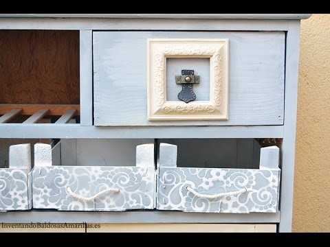 Tutorial decora tus muebles con pintura de tiza en spray 