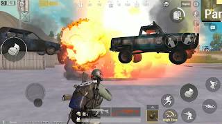 PUBG MOBILE TRAINING GROUND CAR BLAST WITH GRENADE 💣💣💣