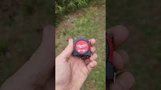 Poorly marked tape measure #milwaukee #construction #shorts