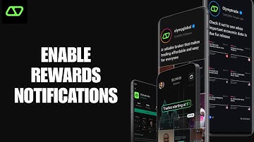 Hoe schakel je beloningsmeldingen in op de Olymptrade-app? | Stap voor stap