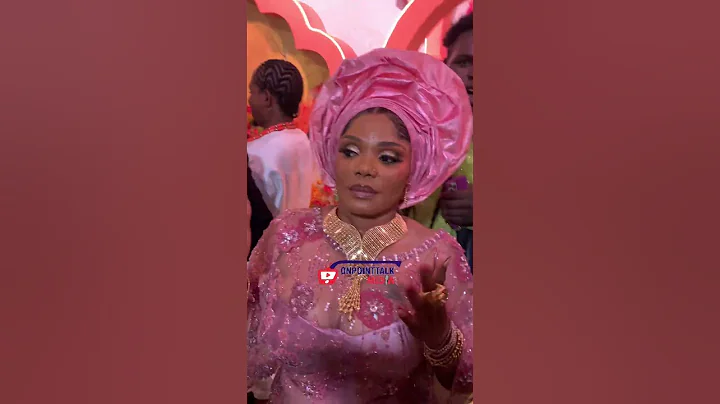 Iyabo Ojo with vibes and excitement on her daughter, Priscilla's Wedding Party #jp2025