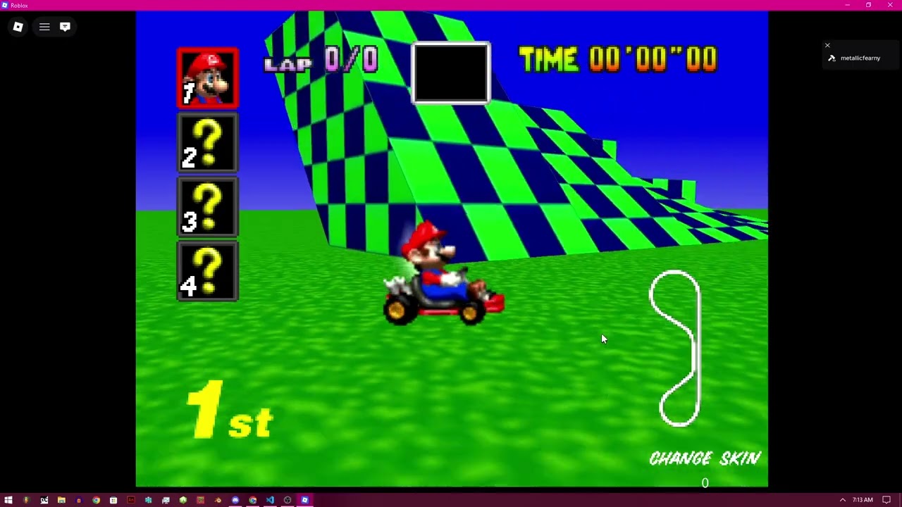 Super Mario Kart 64 in Roblox