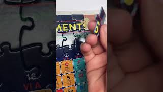 EuroGraphics PeriodicTable of Elements Puzzle #shorts #shorts #scienceproject #homeschooling #kids
