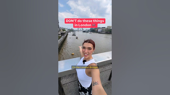 Gör inte dessa misstag i London!
