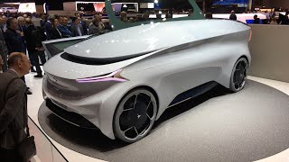 Icona Nucleus autonomous minivan world premiere walkaround at Geneva Motor Show 2018
