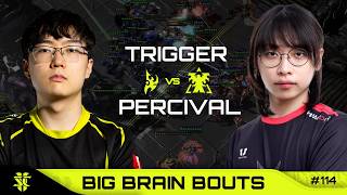 trigger VS Percival | BASILISK Big Brain Bouts #114 | Starcraft 2