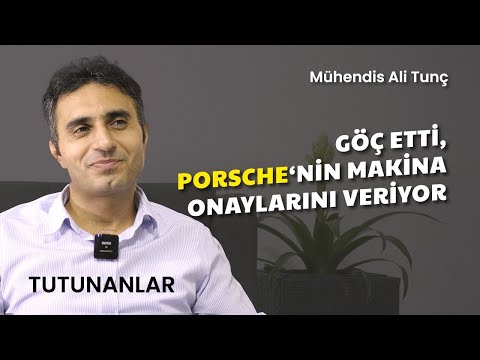 14.Bölüm| Mühendis Ali Tunç, Göç Etti, Şimdi Porsche‘nin Makina Onaylarını Veriyor #tutunanlar