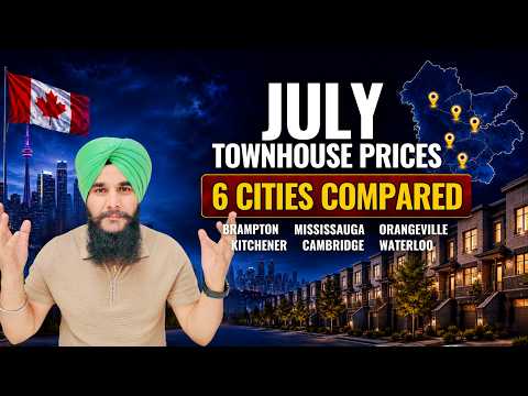 Video thumbnail: GTA vs Outside GTA | July Townhouse Prices Compared