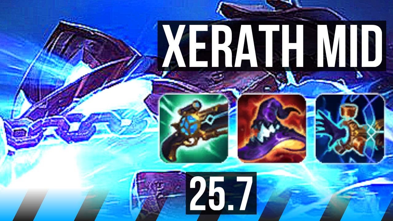 XERATH vs AURELION SOL (MID) | Legendary | EUW Diamond | 25.7