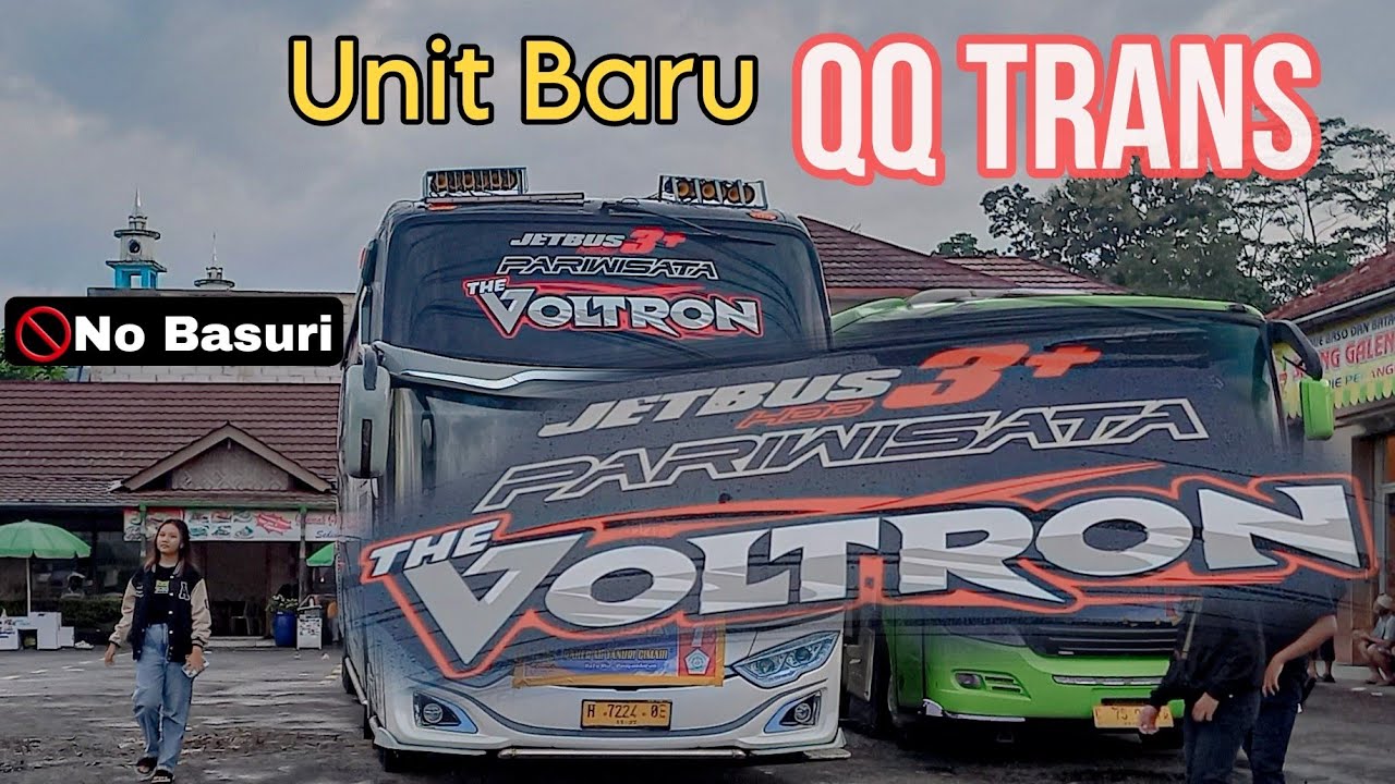 BIKIN HEBOH UNIT BARU QQ TRANS‼️ The Voltron Pulang Dari Pangandaran || REALITA BUS71