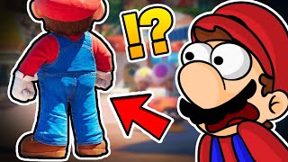 Mario Reacts to The Super Mario Bros. Movie Poster