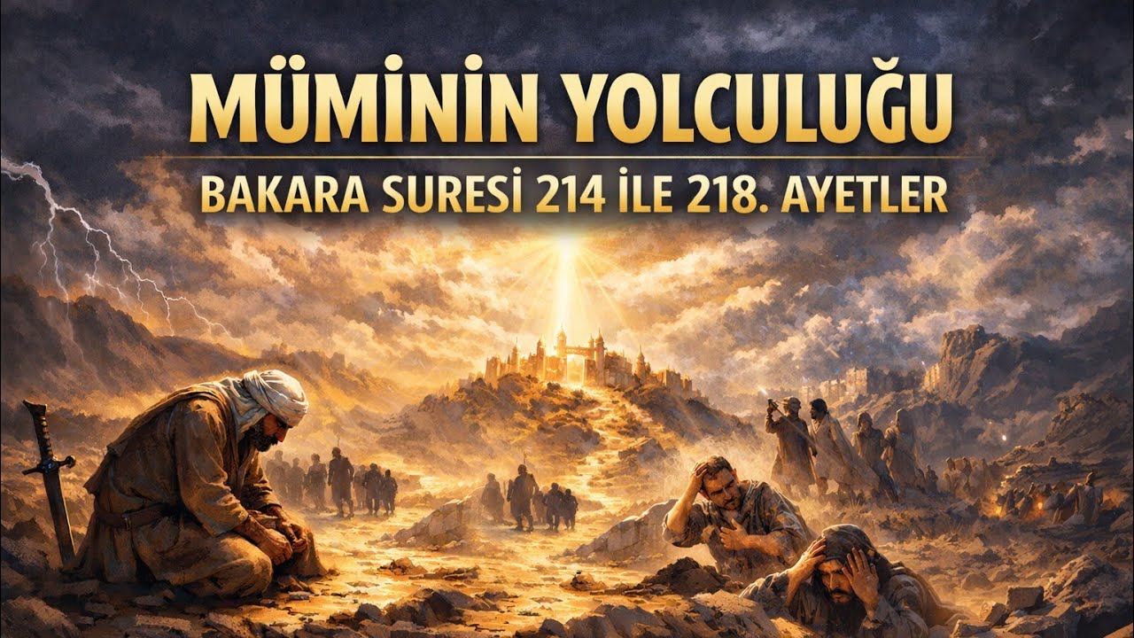 Müminin Yolculuğu Bakara Suresi 214 ile 218. Ayetler Yapay Zeka Yorumladı 