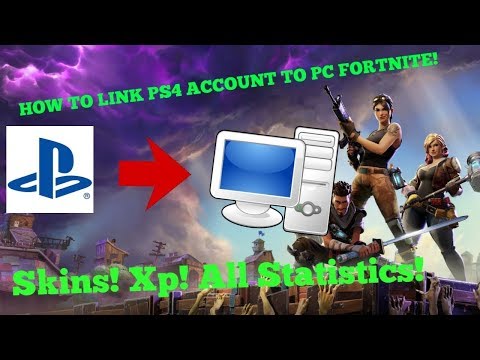 How to link your Playstation and XBOX Fortnite Battle Royale account with Epic Game on PC FEB 2018