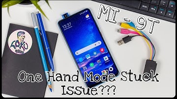 One Hand Mode Issue | Xiaomi Mi 9T