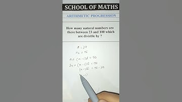 Shortcut Method to solve Arithmetic Progression #shorts