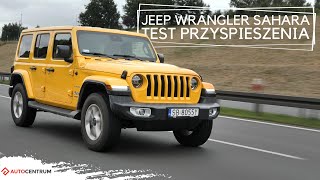 Jeep Wrangler Sahara  T GME 272 KM (AT) - acceleration 0-100 km/h -  YouTube