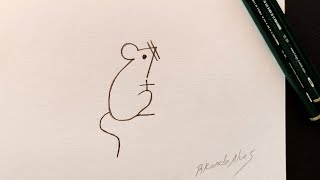 Kids Desenho Para Desenhar Como Desenhar Um Rato Fácil E Rápido