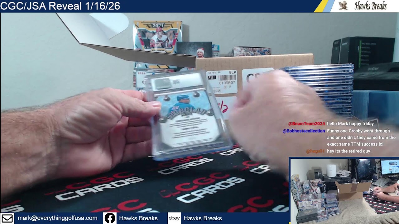 CGC/JSA Reveal 1/16/26