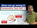3 mistakes to avoid in DAF 2 | UPSC CSE Personality test 2025