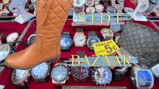 ANTALYA SIDE BAZAAR on SATURDAY Replica market 🇹🇷 TÜRKIYE #side #turkey #Antalya